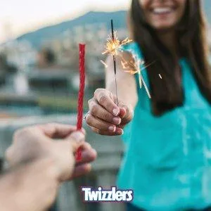 TWIZZLERS NIBS Cherry Flavored Chewy Candy - 6 Oz. - Pack Of 12 - product information 2