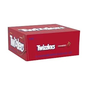 TWIZZLERS Twists Strawberry Flavored Chewy Candy - 2.5 Oz. - Pack Of 18 - product information 3