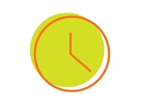 Zhou Lyte Up Advanced Electrolyte Supplement  Rehydrate After a Workout or Support a Keto Diet with Calcium  100 CT - illustration of clock representing fast recovery from workout