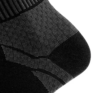 Zensah Ankle Support - Compression Ankle Brace - Great for Running Soccer Volleyball Sports - Ankle Sleeve Helps Sprains Tendonitis Pain Medium Black - Pair - Zensah Compression Ankle Sleeve Support Lightweight, Breathable, Seamless, Flat Cuff, No Chafing