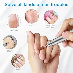 ZEJIANG Ceramic Nail Drill Bits Electric Manicure Head Replacement Device For Manicure Pedicure Polishing Mill Cutter Nail Files - Ceramic Nail Drill Bits Set