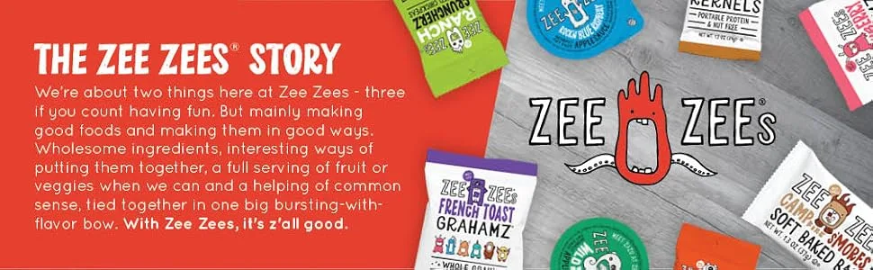 Zee Zees Variety Pack Grahamz Birthday Cake Strawberry Original Nut Free Whole Grain 1 oz 24 pack - zee zees, wholesome, snacks, better for you, kids, family