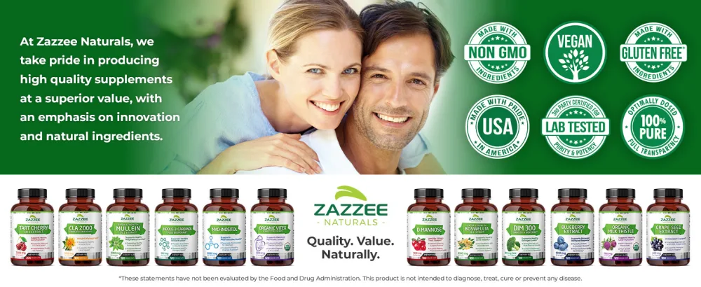 Zazzee Citicoline CDP Choline 500 mg - 100 Capsules  - citicoline capsules cdp choline brain function zazzee mental memory focus concentration citicholine