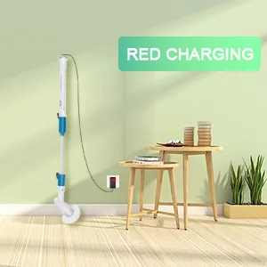 YOUKADA Electric Spin Scrubber Cordless Super Power Scrubber Cleaning Brush for Kitchen Bathroom Living Room (Blue) - spin scrubber