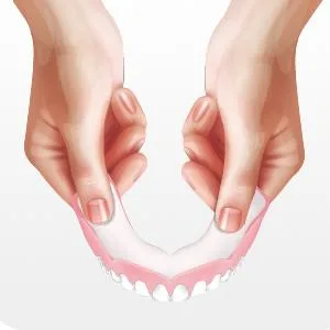 Y-Kelin Lower Denture Adhesive Cushion 30 Pads Strip (Pack of 2) pack of 2 lower 60pcs - Applicable people