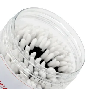 YEASHINE 200PCS Disposable Lip Brush Lip Gloss Wands Applicator Lipstick Makeup Brush Beauty Tools (bag Black Hollow Handle) - Disposable Lip Brush