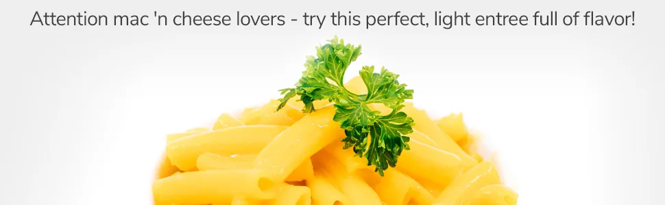 WonderSlim Protein Pasta Macaroni  Cheese - 0g Trans Fat 220 Calories 12g Protein (5ct) - attention mac