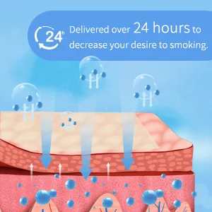 Wkrevs 21mg Step 1 Nicotine Patches to Help Quit Smoking Delivered Over 24 Hours Nicotine Transdermal System Stop Smoking Aids- 21 Patches - product information 4