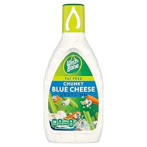 Wish-Bone Fat Free Chunky Blue Cheese Dressing 15 FL oz Fat Free Chunky Blue Cheese 15 Oz - product information 1