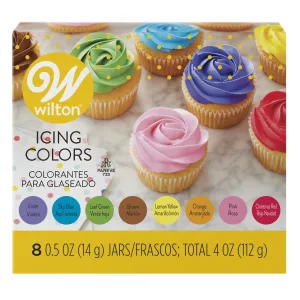 Wilton Icing Colors 8-Count Icing Colors (Packaging May vary) 0 - unspecified