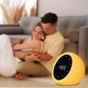 White Noise Machine with 2 Alarm Clock 20 Soothing Sounds 7 Color Night Light Adjustable Volume 5 Timer and Memory Function Touch Control Sound Machine for Adults Babies 2022 New Verion - product information 7