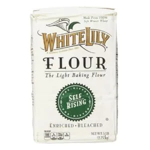 White Lily Self Rising Bleached Flour - 80 oz 5 Pound (Pack of 1) - product information 2
