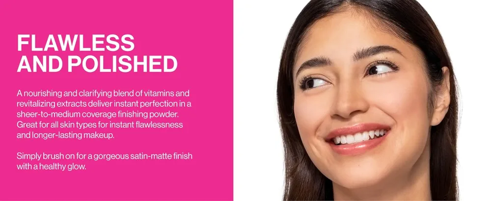 Wet n Wild Bare Focus Clarifying Finishing Powder  Matte  Pressed Setting Powder Medium-Tan MediumDqrk - clarify and set
