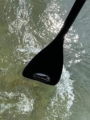 YVLEEN SUP Paddle Board PaddleStand up Paddleboard Paddles Adjustable Aluminum 4-Piece Floating Kayak PaddleConvertible Paddle E:4-Piece Paddle (Lake Blue) - product information 3