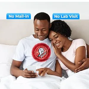 YO Home Sperm Test for Apple iPhone Android MAC and Windows PCs  Includes 4 Tests  Mens at Home Fertility Test  Check Moving Sperm and Record Videos - Home Sperm Test for Men and Women Remember it All started with a sperm male fertility testing