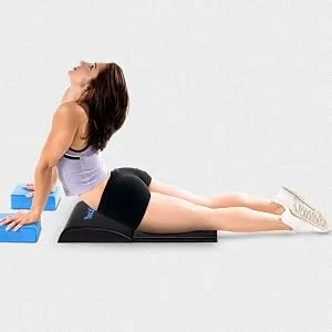 Yes4All Ab Exercise Mat With Tailbone Protecting Pad Abdominal Wedge  Support For Abs Workout Sit Up  Abdominal Mat Tailbone Protector A. Black - AB Mat Tailbone