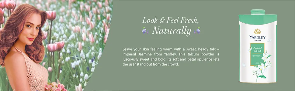 Yardley London Perfumed Talc Jasmine 100g - product information 1