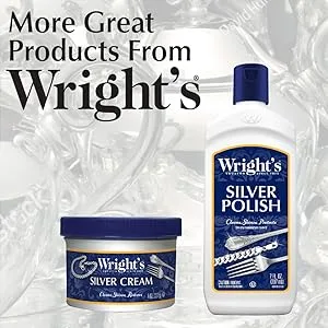 Wrights Copper and Brass Polish and Cleaner Cream- 8 Ounce - 2 Pack - Gently Clean and Remove Tarnish Without Scratching8 Ounce (Pack of 2) - More from Wright