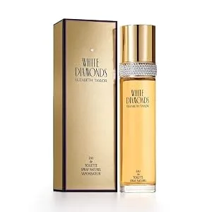 Elizabeth Taylor White Diamonds - Long-Lasting Floral Fragrance Floral Chypre -  Eau de Toilette EDT Spray 3.3 fl oz - product information 2