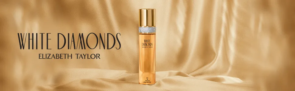 Elizabeth Taylor White Diamonds - Long-Lasting Floral Fragrance Floral Chypre -  Eau de Toilette EDT Spray 3.3 fl oz - white diamonds
