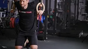 WODFitters Pull Up Assistance Band for Stretching Mobility Workouts Warm Up Recovery Powerlifting Home Fitness and Exercise 1 Red 10-35 lbs - product information 2