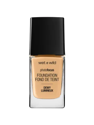 Wet n Wild Photo Focus Dewy Liquid Foundation Makeup Buff Bisque - unspecified