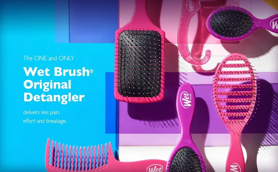 Wet Brush Brush Pro Flex Dry Coral Ombre Multi 1 Count (Pack of 1) - product information 1