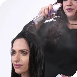 Wella EIMI Thermal Image Hair Spray 5.07 Fl Oz - EIMI Thermal Image how to get the look step 2