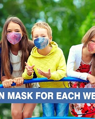 Wecolor 100 Pcs Disposable 3 Ply Earloop Face Masks Suitable for Home School Office and Outdoors (White) 100 Count (Pack of 1) White - product information 20