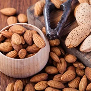 We Got Nuts Jumbo California Almonds 64oz (4 Pounds) (Whole Raw Naturel Shelled Unsalted) 4 Pound (Pack of 1) - Raw Almonds