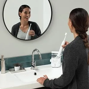 Sonic-Fusion 2.0 Professional Flossing Toothbrush Electric Toothbrush and Water Flosser Combo In One White White Version 2.0 - sonic electric toothbrush sonicare diamondclean waterpick water pick pik pic water flosser