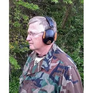 Walkers Unisex Adults Lightweight Foldable Hearing Protection 22 dB Noise Reduction Pro Low-Profile Earmuffs Black - product information 3