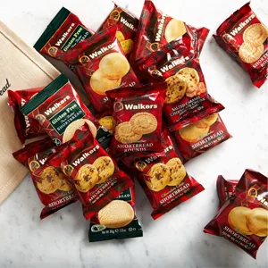 Walkers Shortbread Mini Shortbread Fingers Shortbread Cookies 4.4 Ounce Bag - Snack packs - chocolate chip, shortbread, fingers, Highlanders