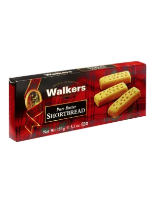 Walkers Shortbread Fingers Shortbread Cookies 5.3 Ounce Box - walkers shortbread,shortbread,traditional shortbread,Scottish shortbread,shortbread cookies,cookies