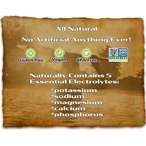 Wai Koko Coconut Water with Pulp - all natural 5 essential electrolytes