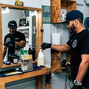 Wahl Professional 5 Star Barber Combo with Legend Clipper and Hero Trimmer for Professional Barbers and Stylists - Lifestyle