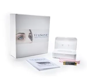 VueSonic Patented Contact Lens Cleaning System for Soft and Hybrid Lens Sonic Technology (Pure White) - product information 6