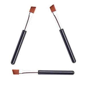 VOSAIDI 10pcs Eyebrow Brush Portable Premium Quality Angled Eye Brow Brush and Spoolie Mini Brush - Good function and quality