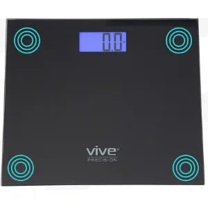 Vive Precision Scale for Body Weight and Fat Percentage (for iOS  Android) - for Water BMI Muscle Bathroom Accessory Body Composition Analyzer - Accurate Smart Digital - for Exercise Bodybuilding Black - product information 4