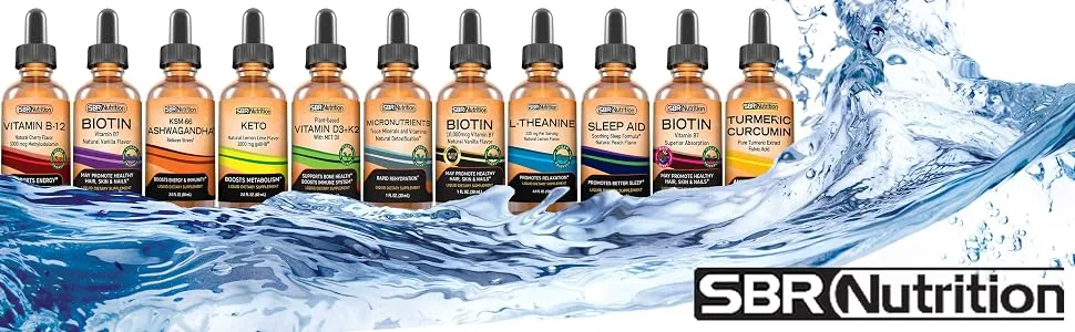 Vitamin D3  K2 (MK-7) Liquid Drops with MCT Oil Peppermint Flavor Helps Support Strong Bones and Healthy Heart 1 fl. oz. - SBR Nutrition