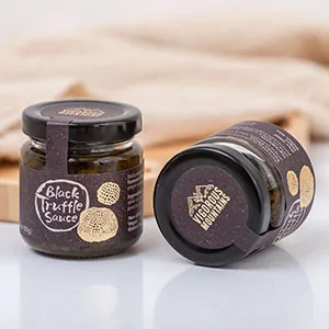 VIGOROUS MOUNTAINS Black Truffle Paste 3.17 Oz Gluten Free with Extra Virgin Olive Oil - show