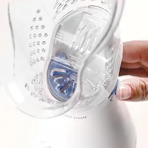 Vicks Personal Sinus Steam Inhaler with Soft Face Mask  Face Humidifier with Targeted Steam Relief Aids with Sinus Problems Congestion and Cough - product information 5