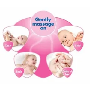 Vicks BabyRub Soothing Vapour Ointment for Babies (25 ml - 0.85 oz) Made in India - product information 3