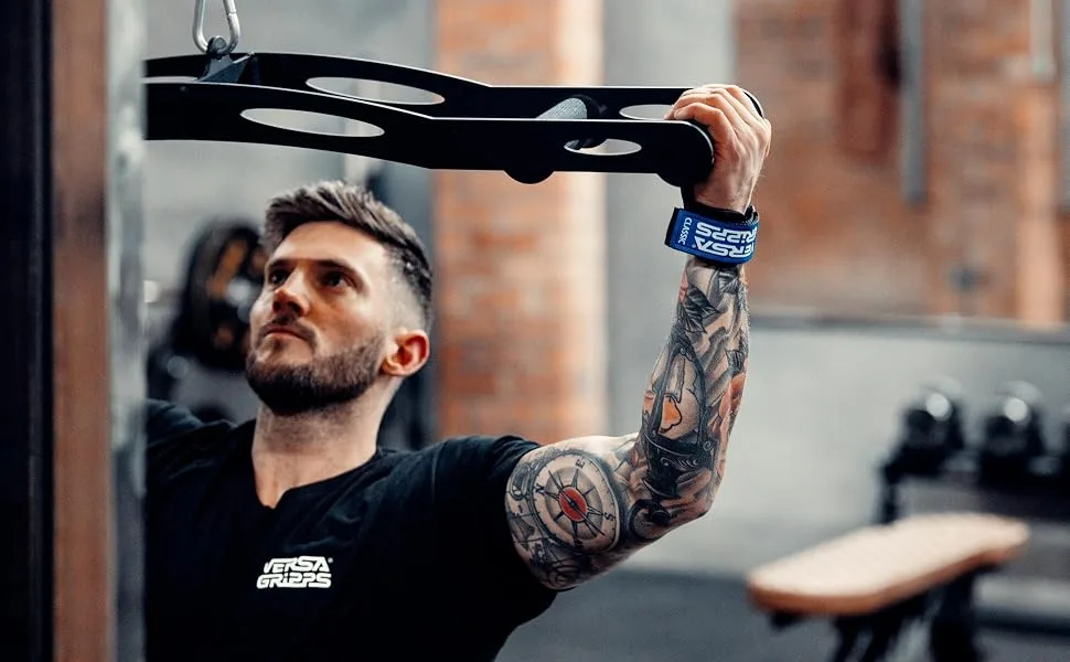 Versa Gripps Classic Authentic. The Best Training Accessory in The World. Made in The USA Pink Label Small: 6 to 7 inch wrist - wrist wraps, lifting hooks, lifting straps, lifting gloves, weight training, body building