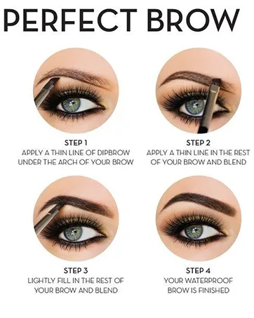 VERONNI Eyebrow CreamBrow Color Long Lasting Waterproof Eyebrow Pomade GelEyebrows Enhancers Smooth Eye Brow Makeup 0.75oz(01 Dark Brown)) - Brow Colors