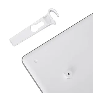 Verilux HappyLight Lucent - UV-Free LED Light Therapy Lamp Bright White with 10000 Lux Detachable Stand and Wall Mountable - Travel-friendly design allows for easy packing