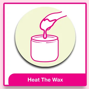 VEET Sugar Wax Hair Remover - Perfect for First Time Waxers - Contains 12 Fabric Strips  1 Spatula with a Temperature Indicator - product information 6