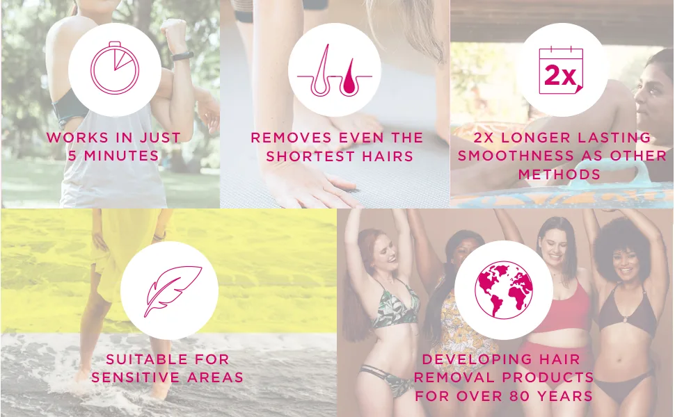 Veet Hair Removal Cream - 50 g (Normal Skin) - product information 2