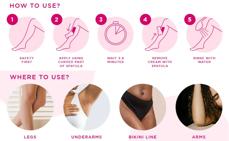 Veet Hair Removal Cream - 50 g (Normal Skin) - product information 3