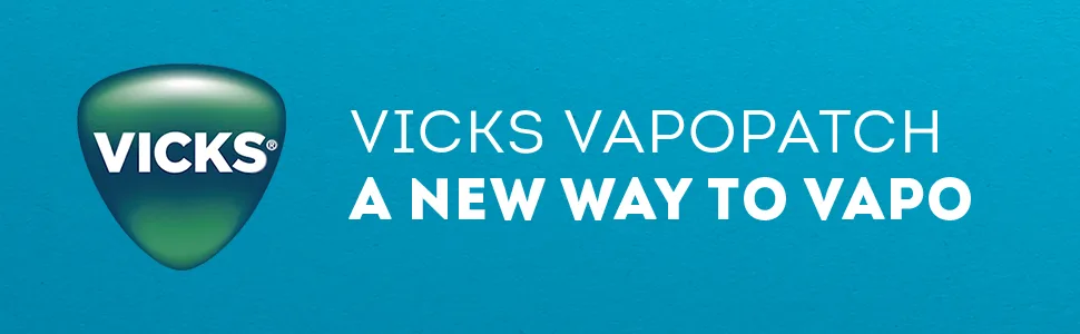 VapoPatch with Long Lasting Soothing Non-medicated Vapors for Adults  Children Ages 6 Two 5ct Cartons - vicks, vapopatch